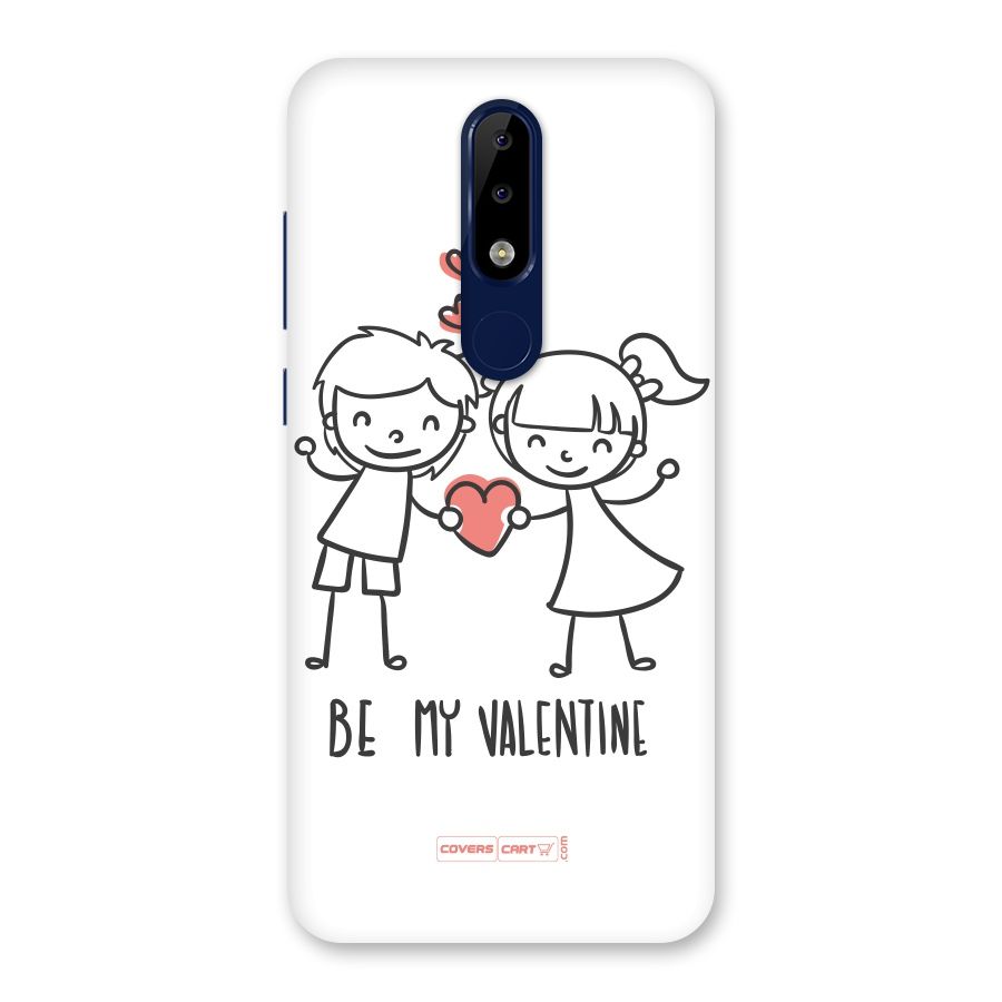 Be My Valentine Back Case for Nokia 5.1 Plus