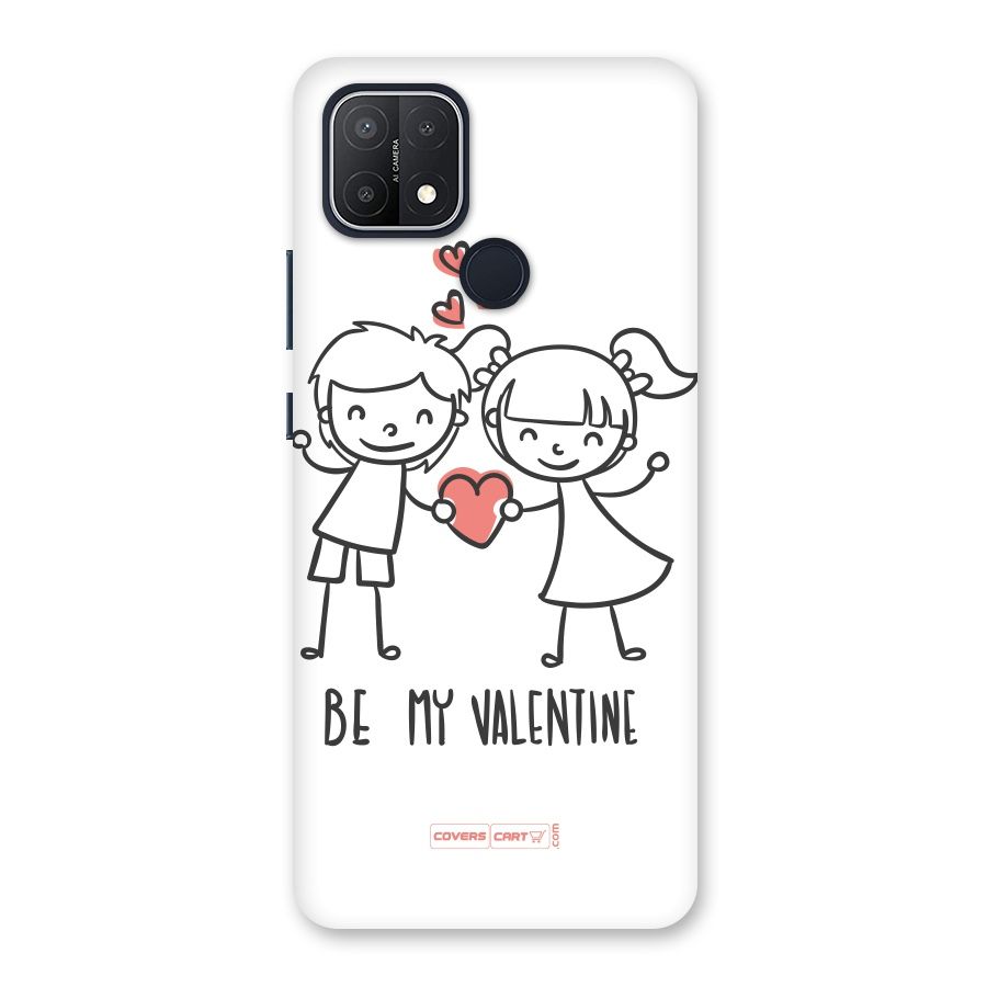 Be My Valentine Back Case for Oppo A15