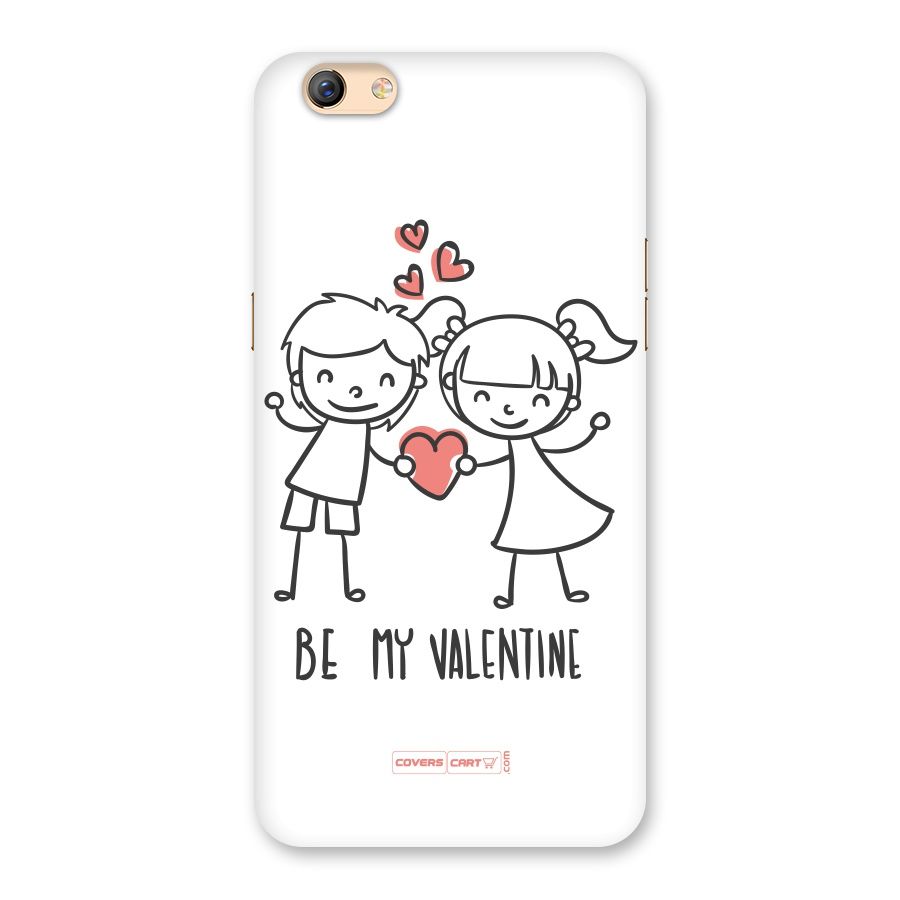 Be My Valentine Back Case for Oppo F3 Plus