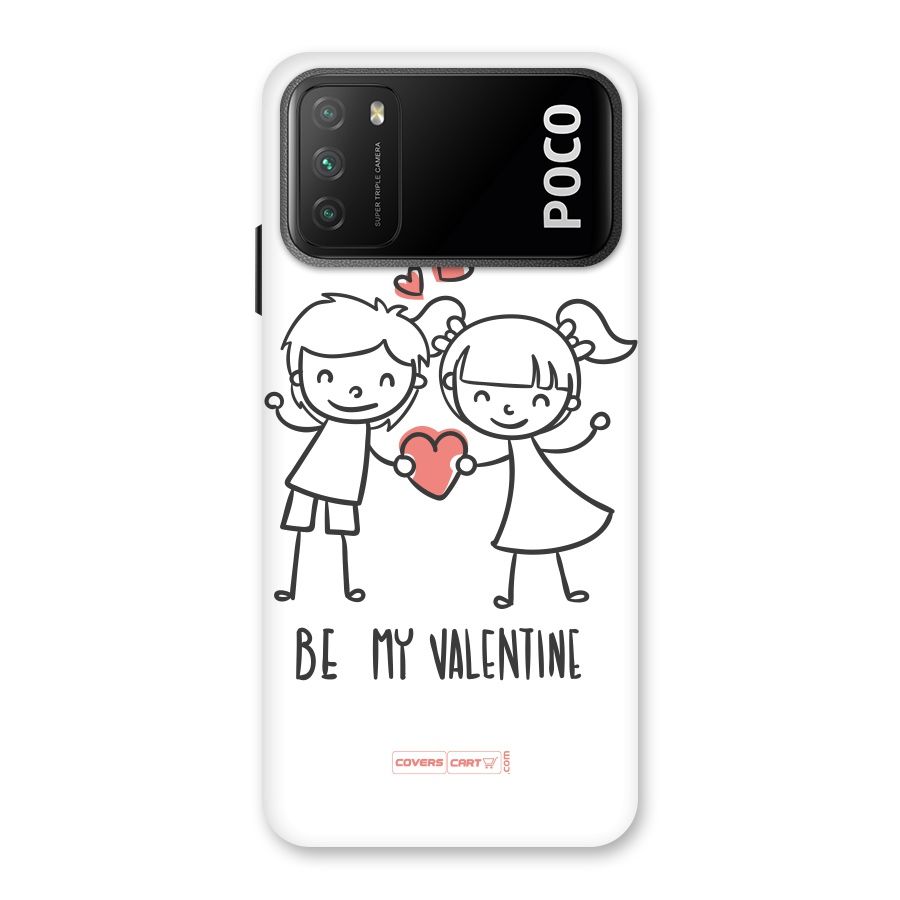 Be My Valentine Back Case for Poco M3