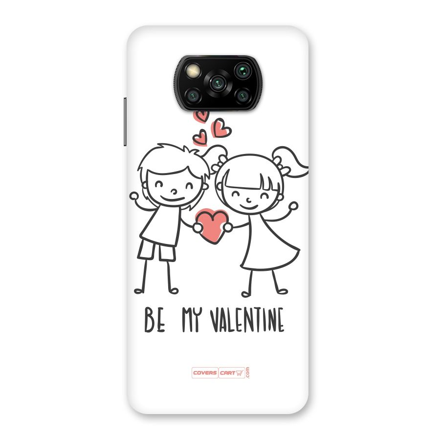 Be My Valentine Back Case for Poco X3