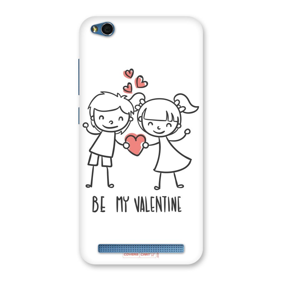 Be My Valentine Back Case for Redmi 5A