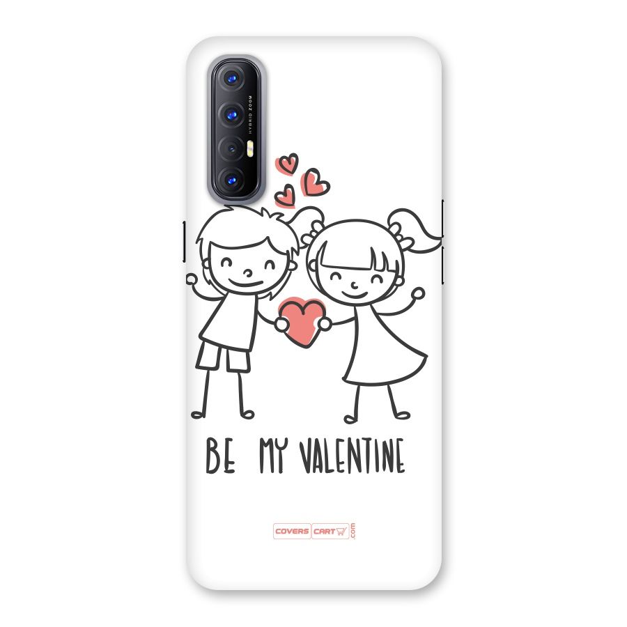Be My Valentine Back Case for Reno3 Pro