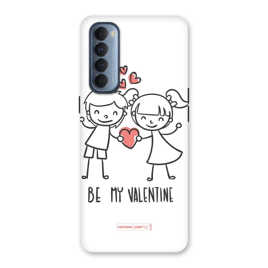 Be My Valentine Back Case for Reno4 Pro