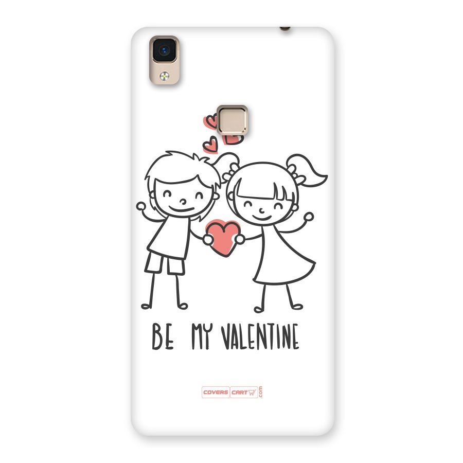 Be My Valentine Back Case for V3 Max