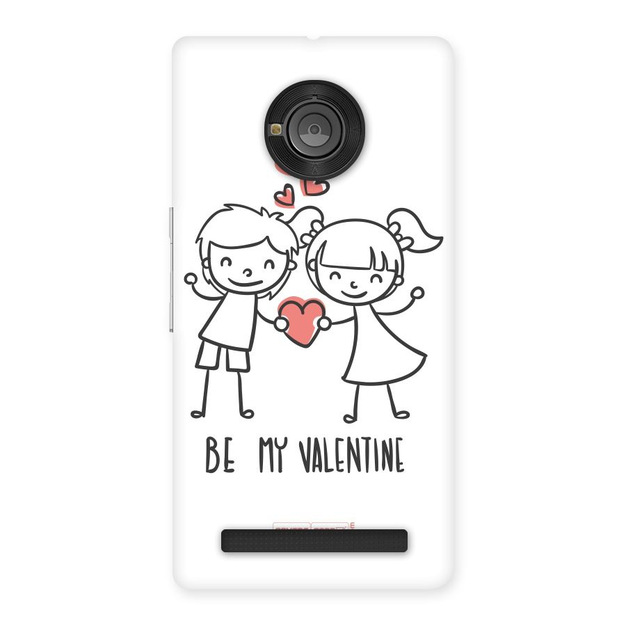 Be My Valentine Back Case for Yu Yunique