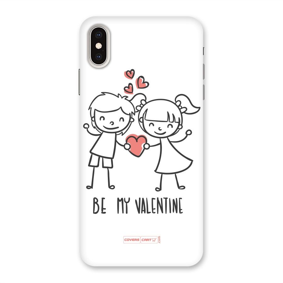 Be My Valentine Back Case for iPhone XS Max
