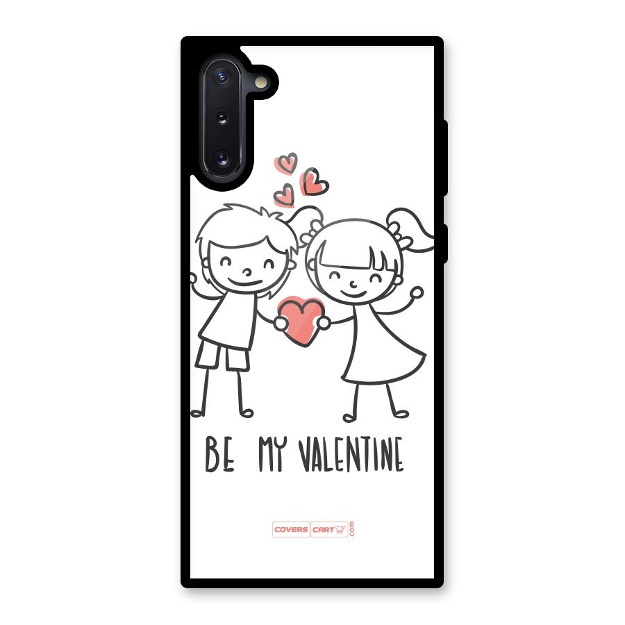 Be My Valentine Glass Back Case for Galaxy Note 10