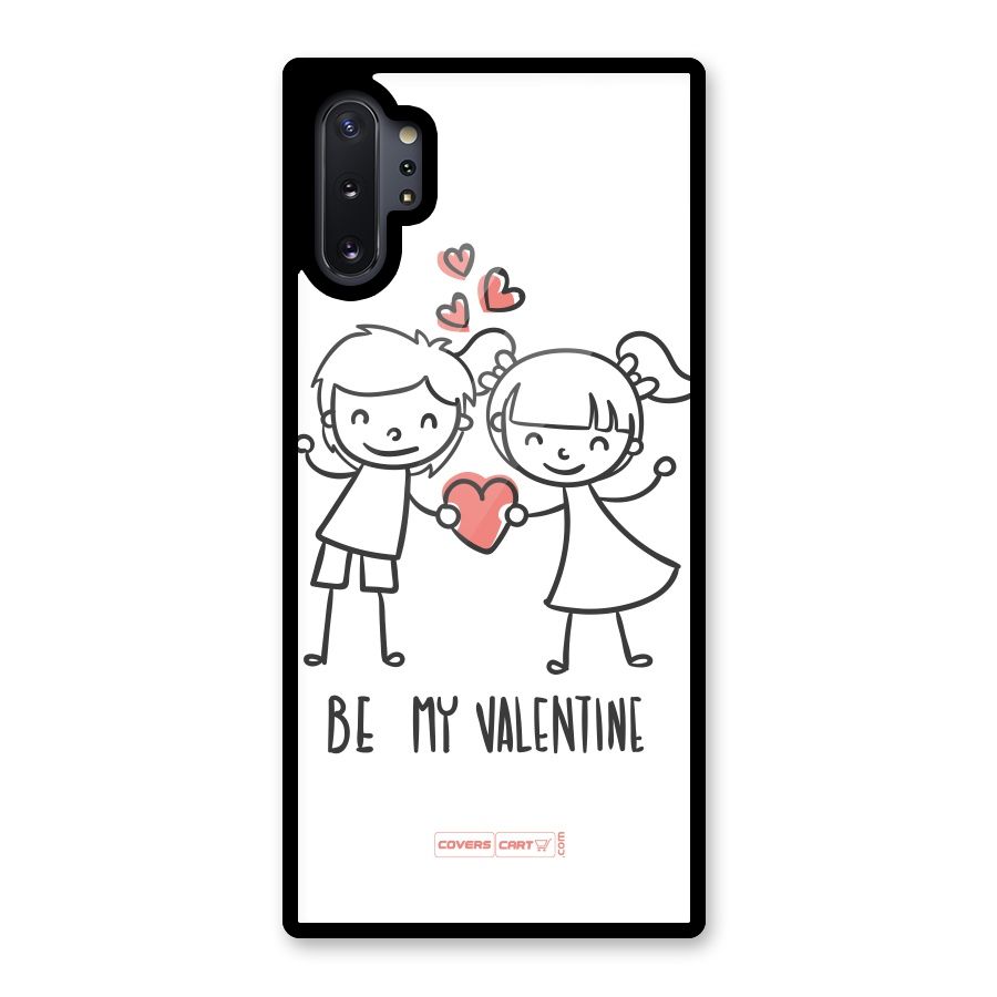 Be My Valentine Glass Back Case for Galaxy Note 10 Plus