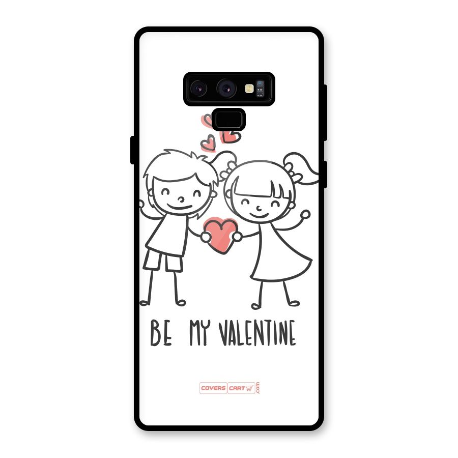 Be My Valentine Glass Back Case for Galaxy Note 9