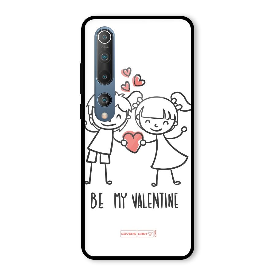 Be My Valentine Glass Back Case for Mi 10