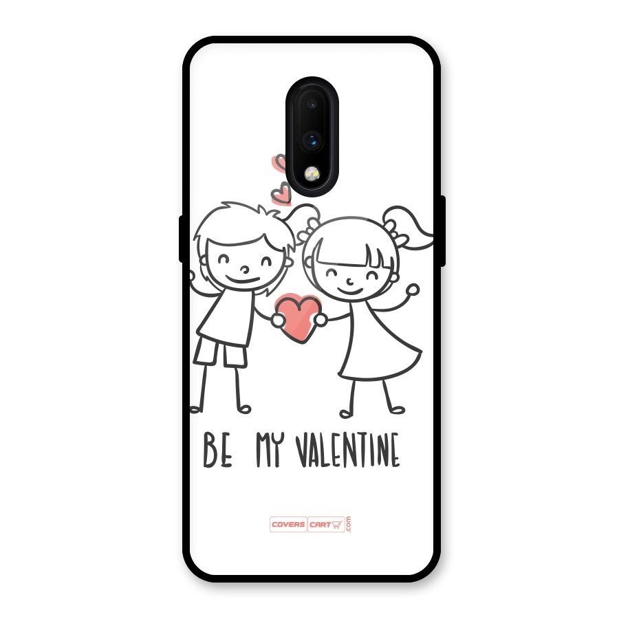 Be My Valentine Glass Back Case for OnePlus 7