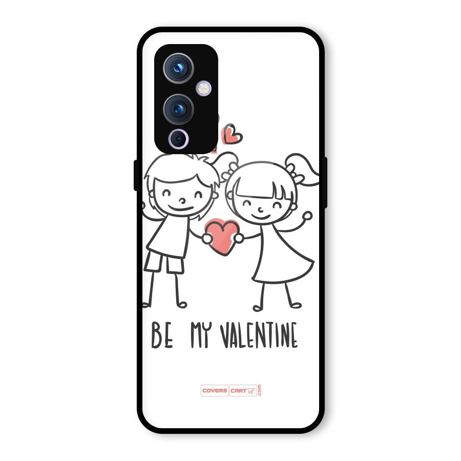 Be My Valentine Glass Back Case for OnePlus 9