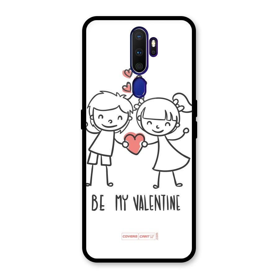 Be My Valentine Glass Back Case for Oppo A9 (2020)