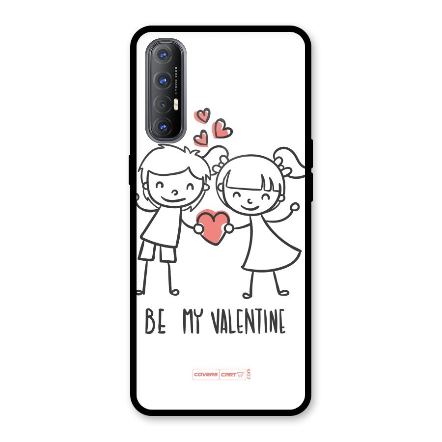 Be My Valentine Glass Back Case for Oppo Reno3 Pro