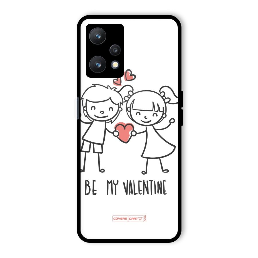 Be My Valentine Glass Back Case for Realme 9 Pro 5G
