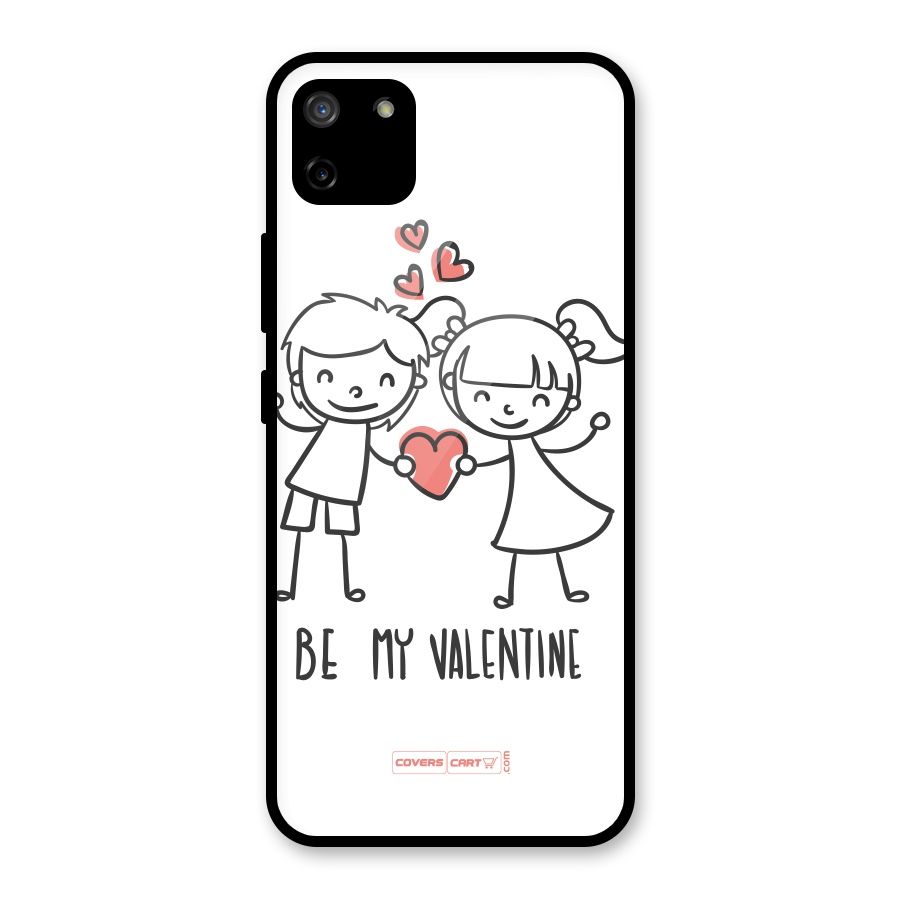 Be My Valentine Glass Back Case for Realme C11
