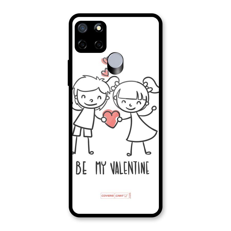 Be My Valentine Glass Back Case for Realme Narzo 20