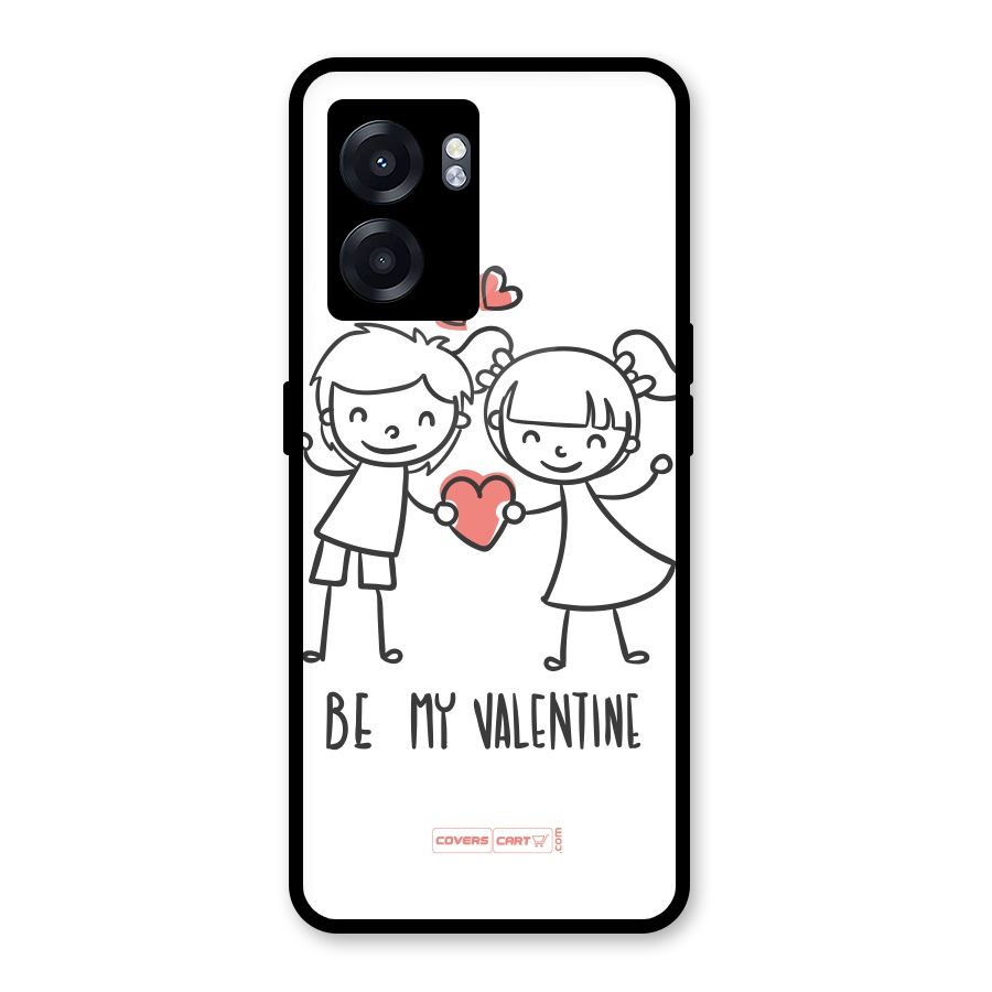 Be My Valentine Glass Back Case for Realme Narzo 50 5G