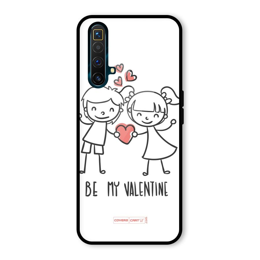 Be My Valentine Glass Back Case for Realme X3