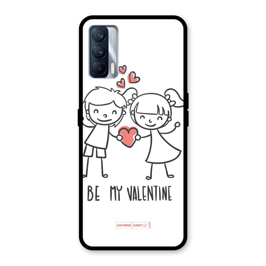 Be My Valentine Glass Back Case for Realme X7