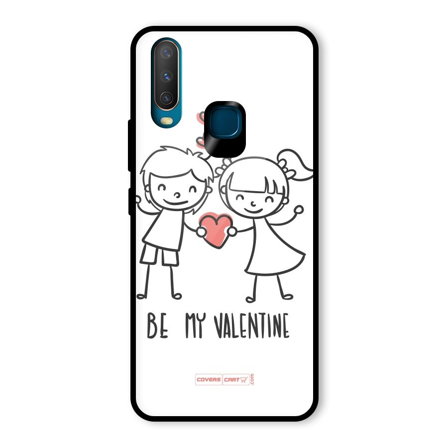 Be My Valentine Glass Back Case for Vivo U10