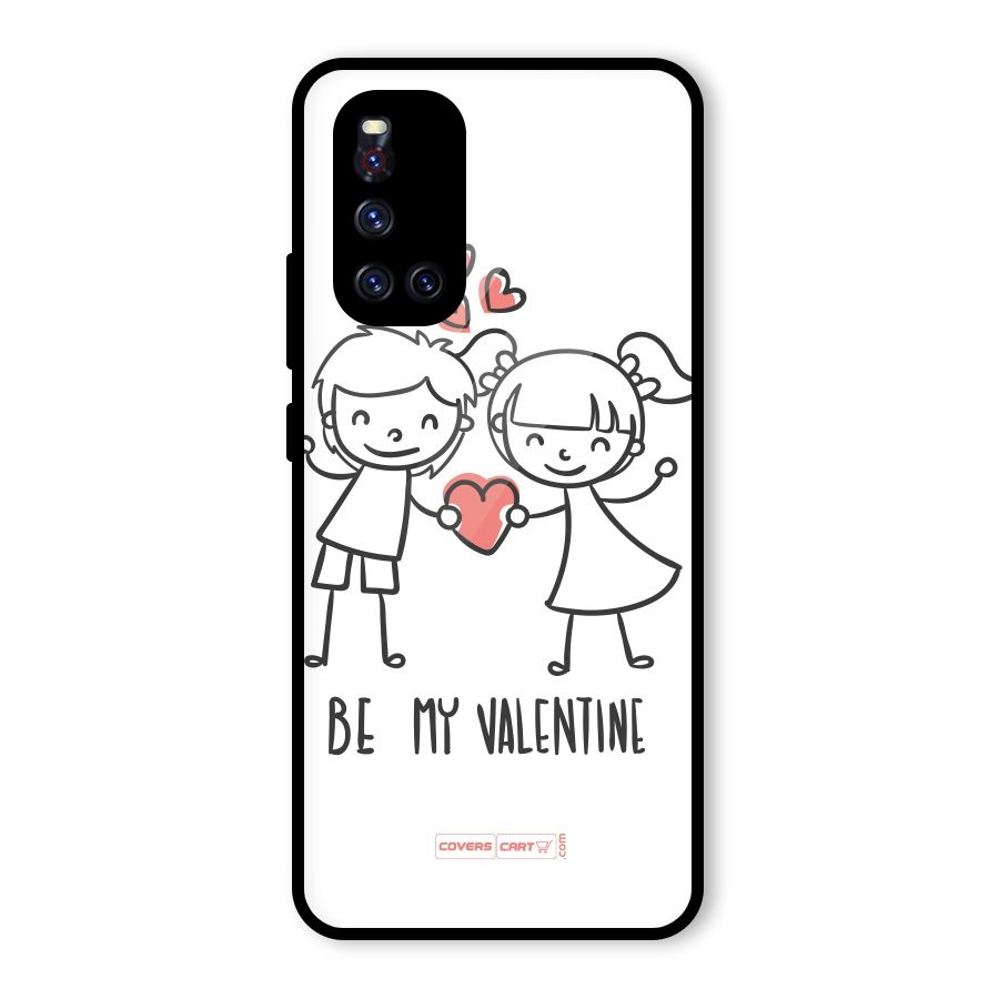 Be My Valentine Glass Back Case for Vivo V19