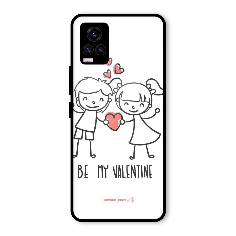 Be My Valentine Glass Back Case for Vivo V20