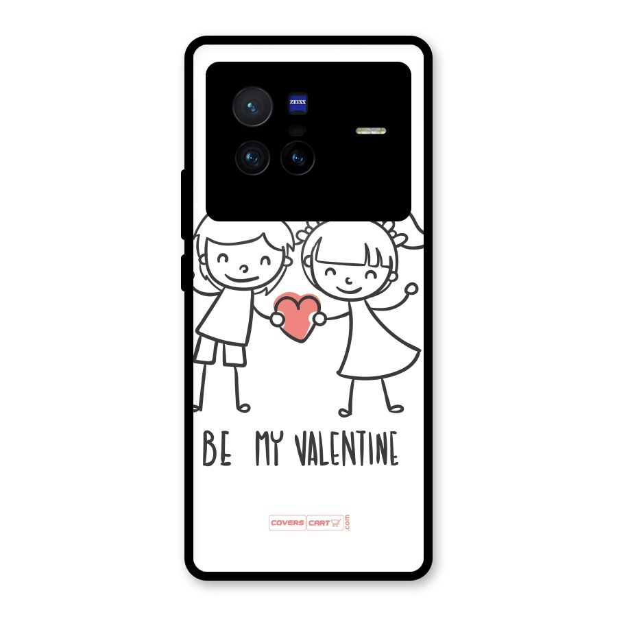 Be My Valentine Glass Back Case for Vivo X80