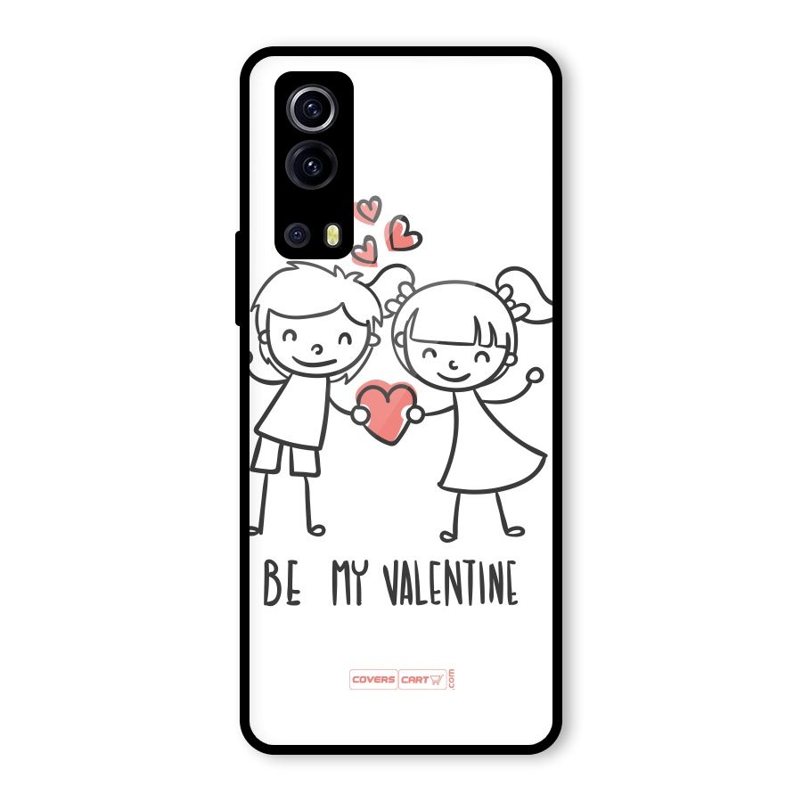 Be My Valentine Glass Back Case for Vivo iQOO Z3