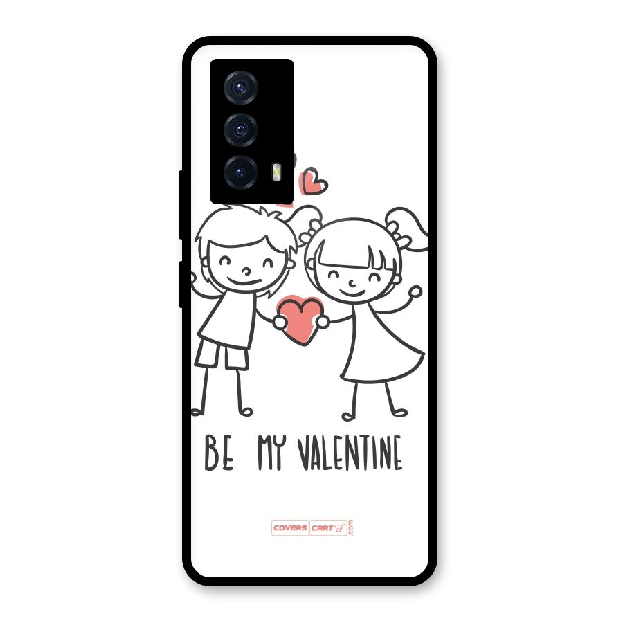Be My Valentine Glass Back Case for Vivo iQOO Z5