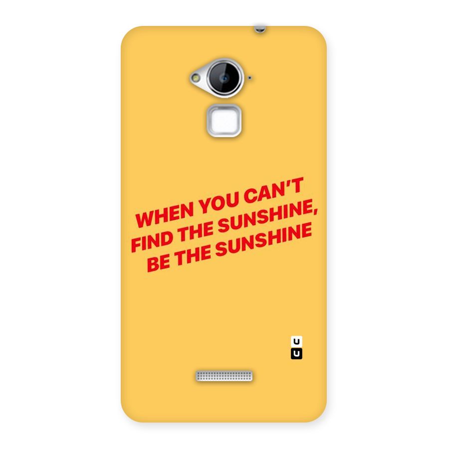 Be The Sunshine Back Case for Coolpad Note 3