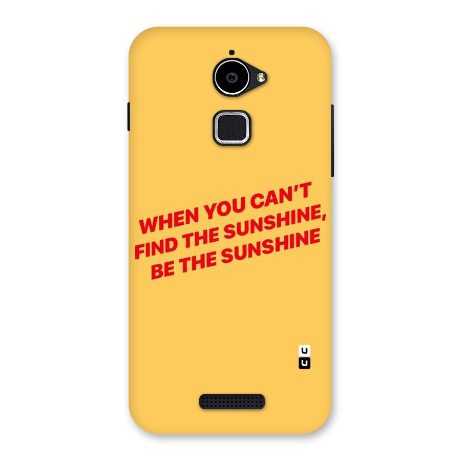 Be The Sunshine Back Case for Coolpad Note 3 Lite