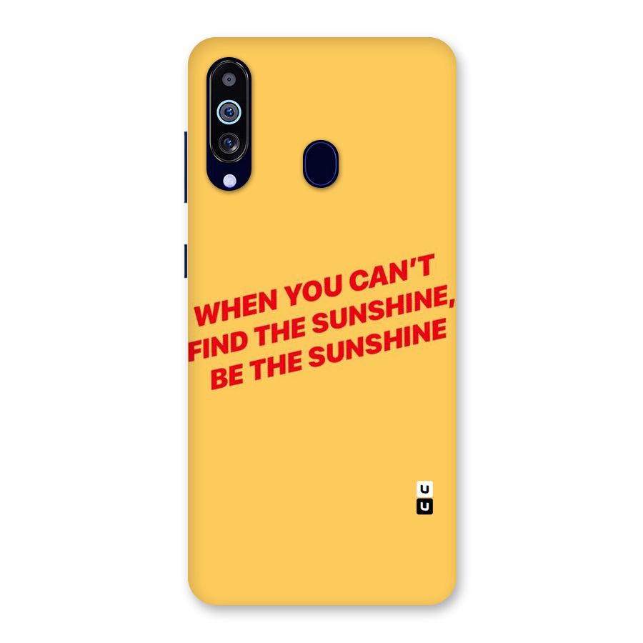 Be The Sunshine Back Case for Galaxy M40