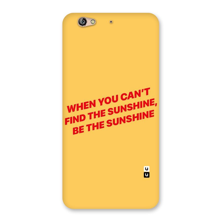 Be The Sunshine Back Case for Gionee S6