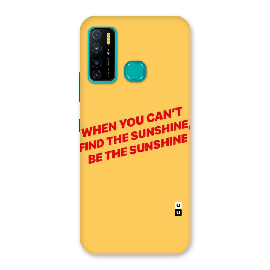 Be The Sunshine Back Case for Infinix Hot 9 Pro
