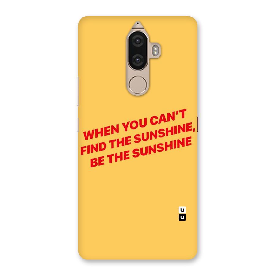 Be The Sunshine Back Case for Lenovo K8 Note