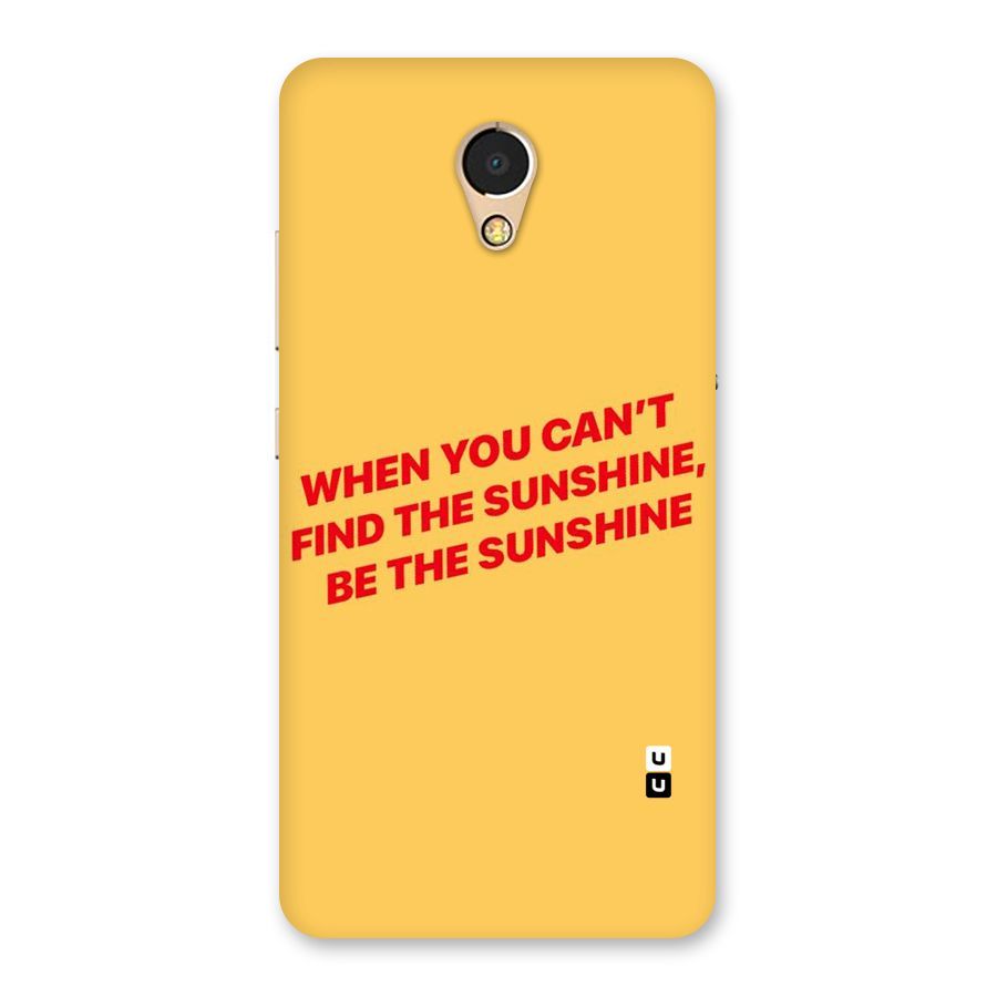 Be The Sunshine Back Case for Lenovo P2