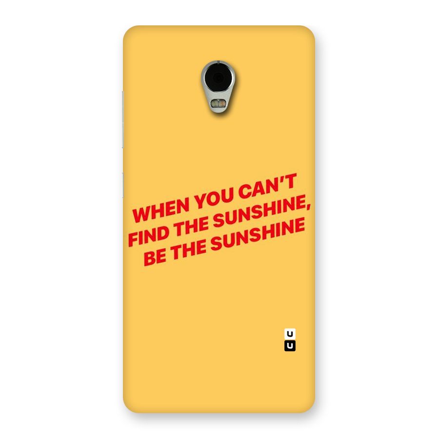Be The Sunshine Back Case for Lenovo Vibe P1