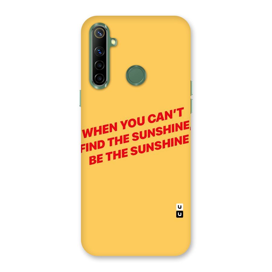 Be The Sunshine Back Case for Realme Narzo 10
