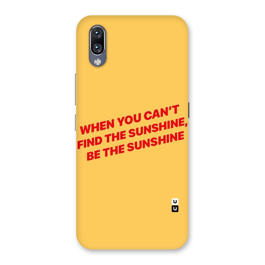 Be The Sunshine Back Case for Vivo NEX