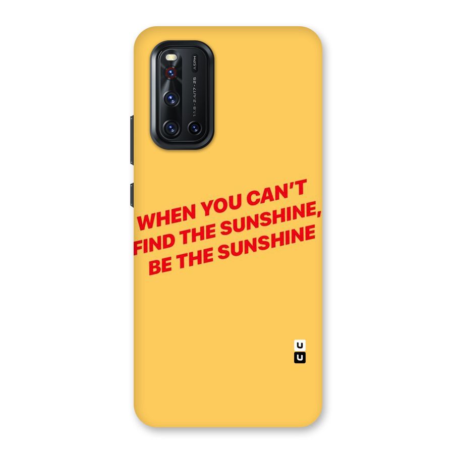 Be The Sunshine Back Case for Vivo V19