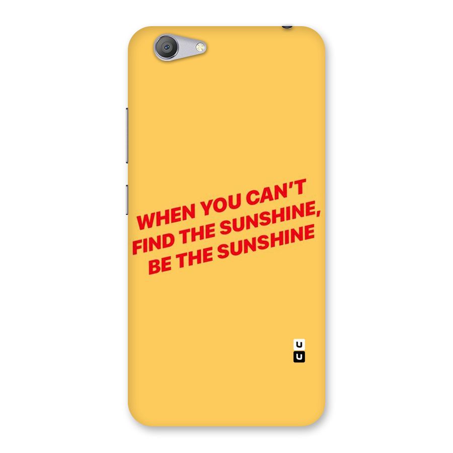 Be The Sunshine Back Case for Vivo Y53