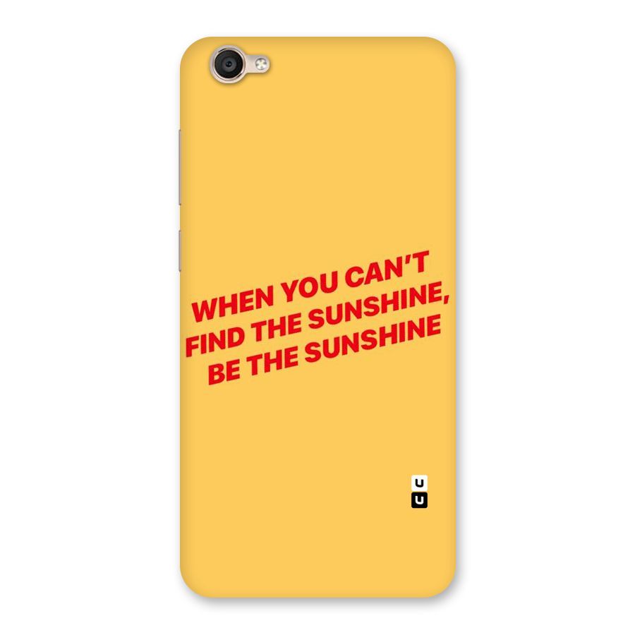 Be The Sunshine Back Case for Vivo Y55L