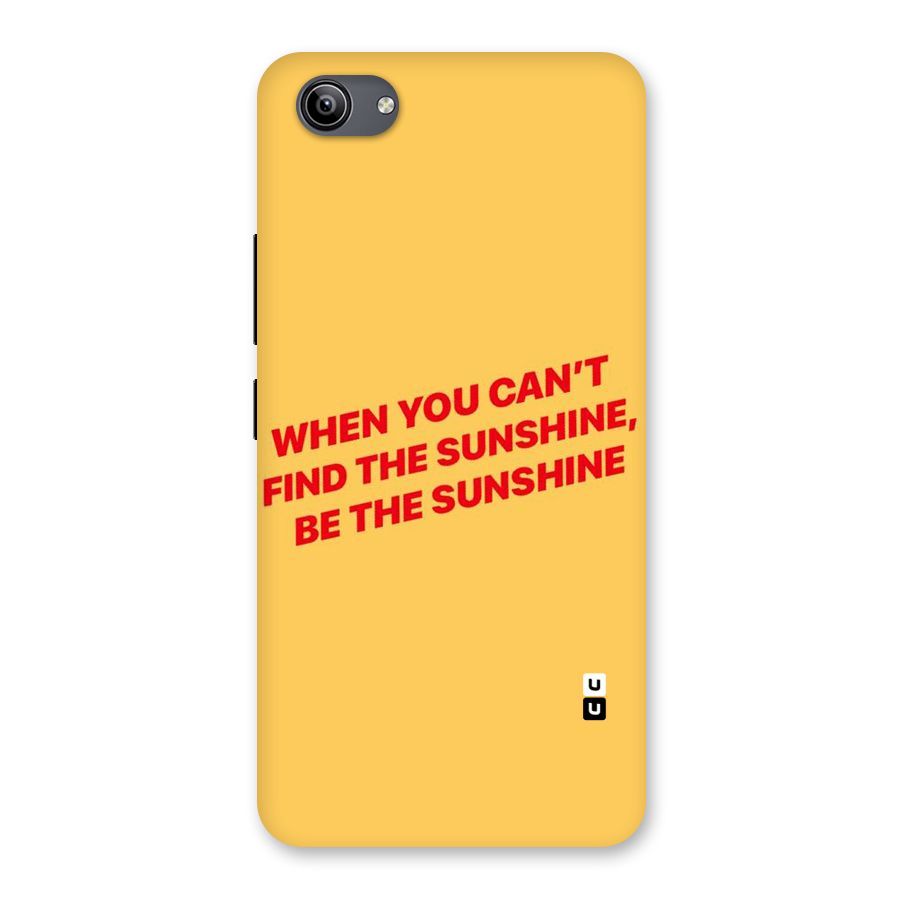 Be The Sunshine Back Case for Vivo Y81i