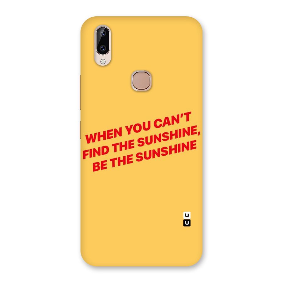 Be The Sunshine Back Case for Vivo Y83 Pro