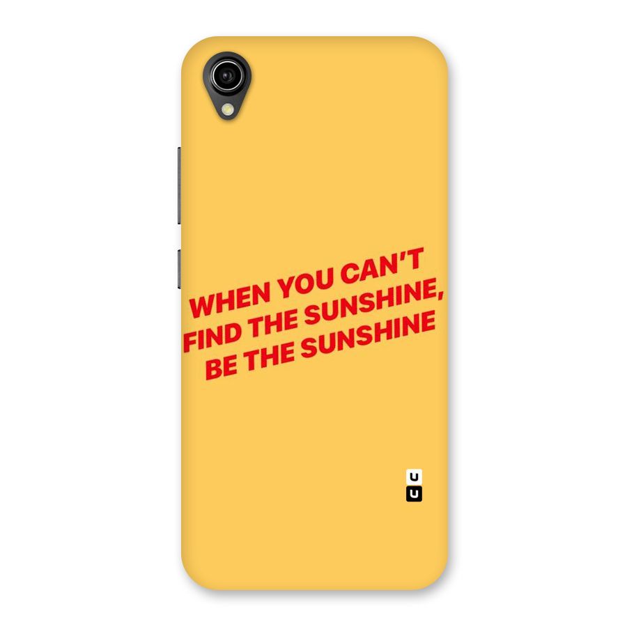 Be The Sunshine Back Case for Vivo Y90