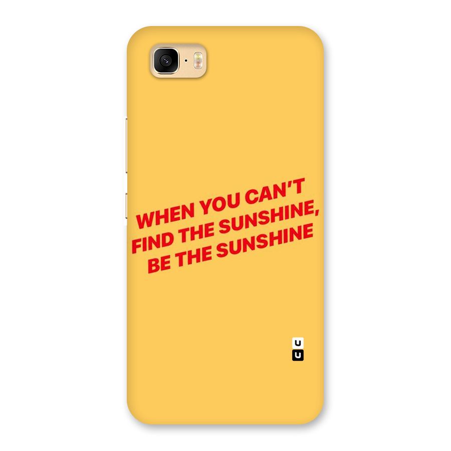 Be The Sunshine Back Case for Zenfone 3s Max