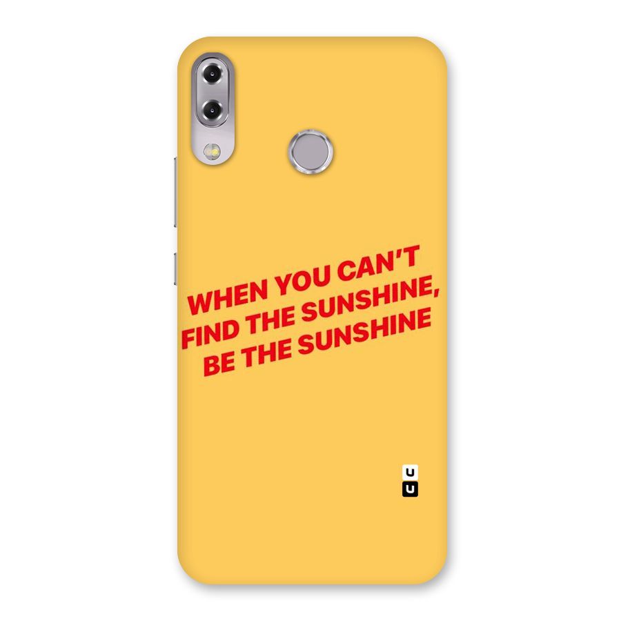 Be The Sunshine Back Case for Zenfone 5Z