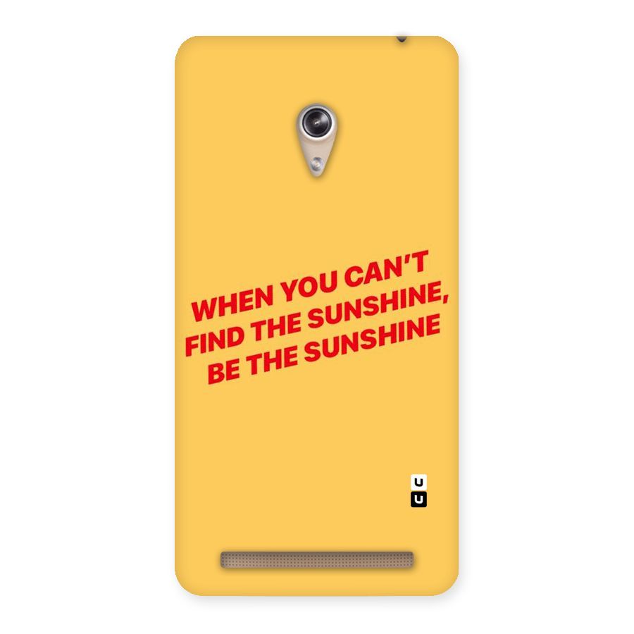 Be The Sunshine Back Case for Zenfone 6